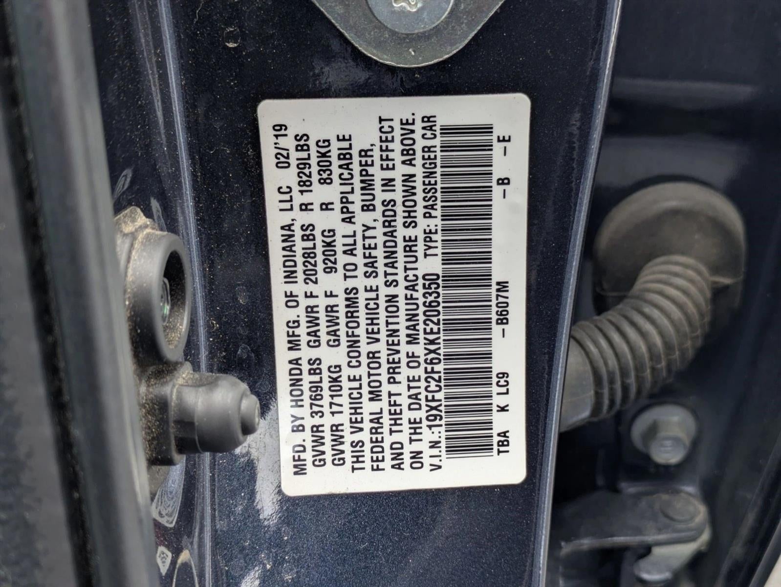 2019 Honda Civic Sedan LX CVT