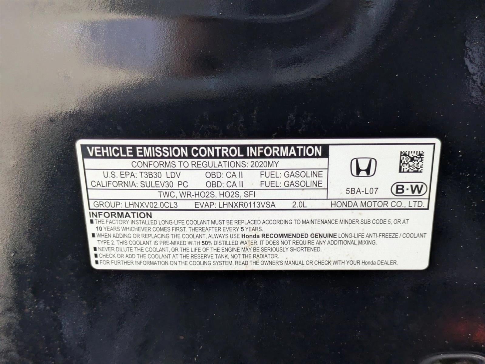 2020 Honda Civic Sedan Sport CVT