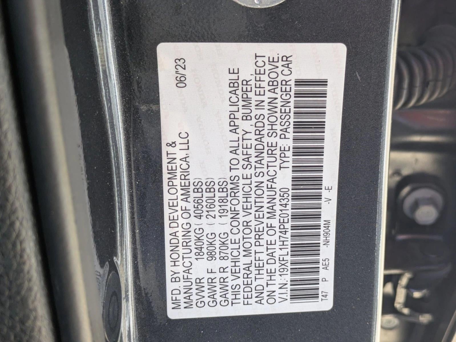 2023 Honda Civic Hatchback EX-L CVT