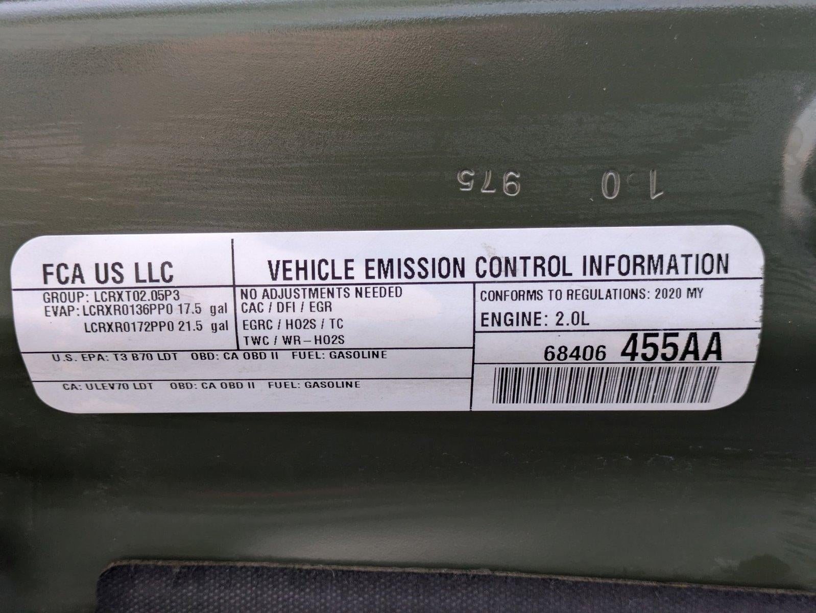 2020 Jeep Wrangler Unlimited Rubicon 4x4