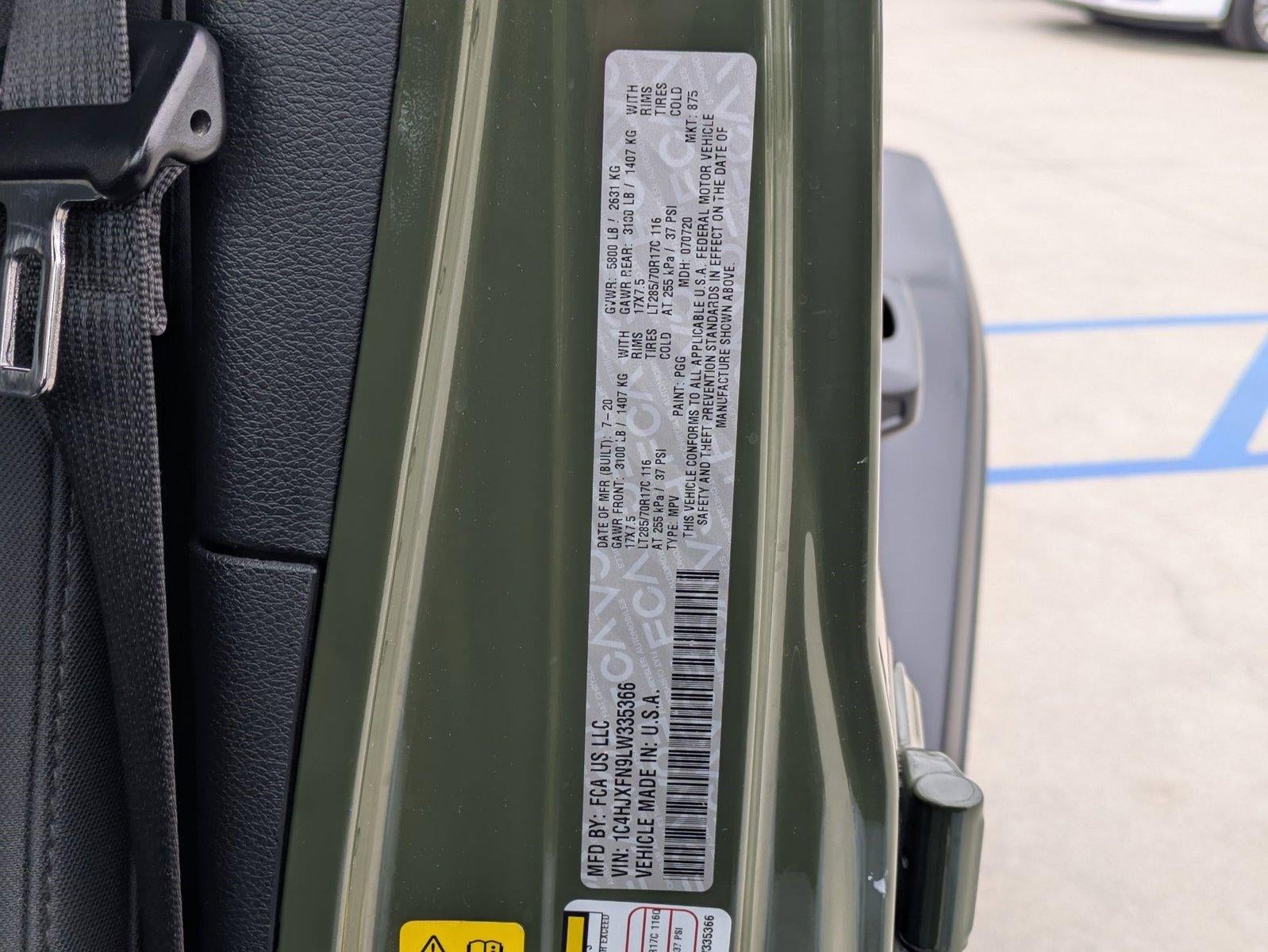 2020 Jeep Wrangler Unlimited Rubicon 4x4