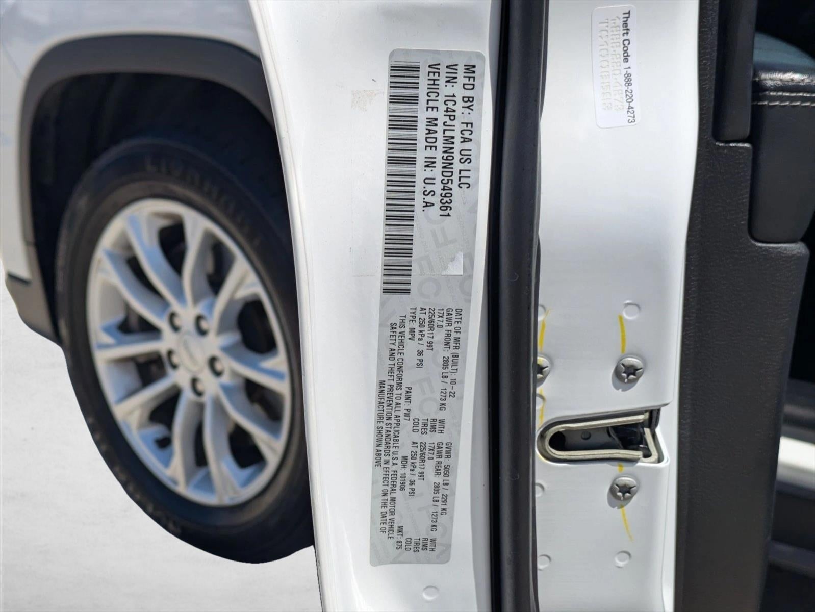 2022 Jeep Cherokee Latitude Lux FWD