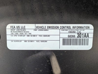 2018 Dodge Durango SXT RWD