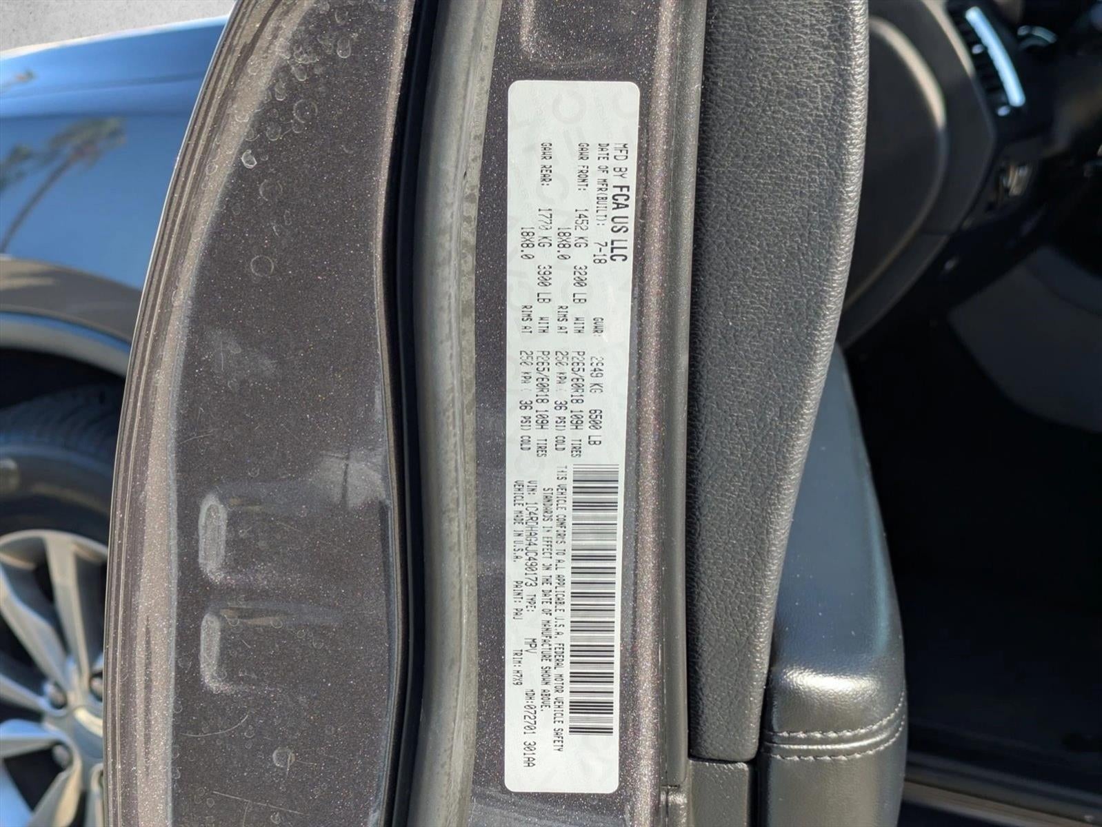 2018 Dodge Durango SXT RWD