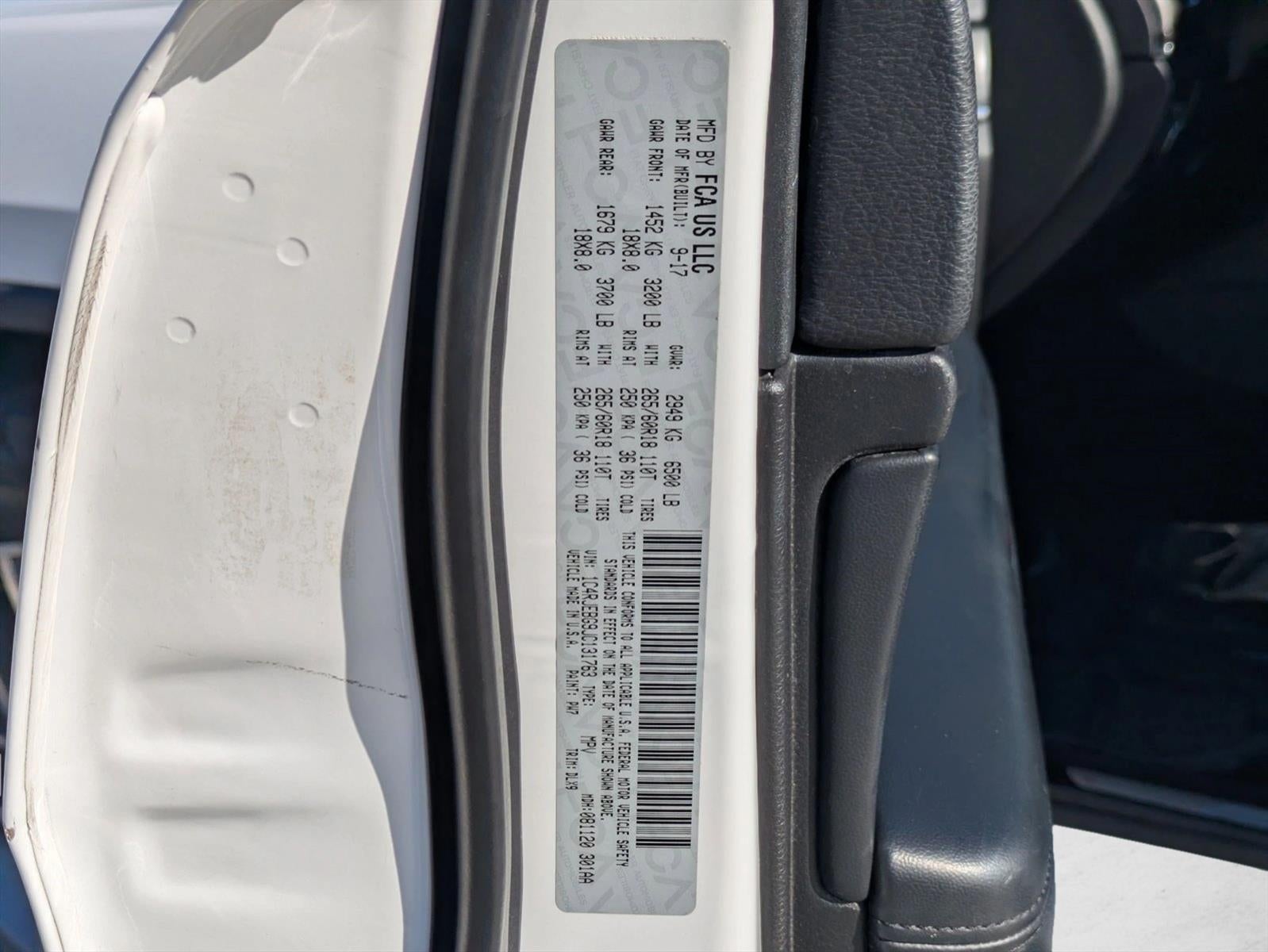 2018 Jeep Grand Cherokee Limited 4x2