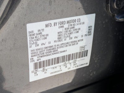 2022 Ford Explorer ST 4WD