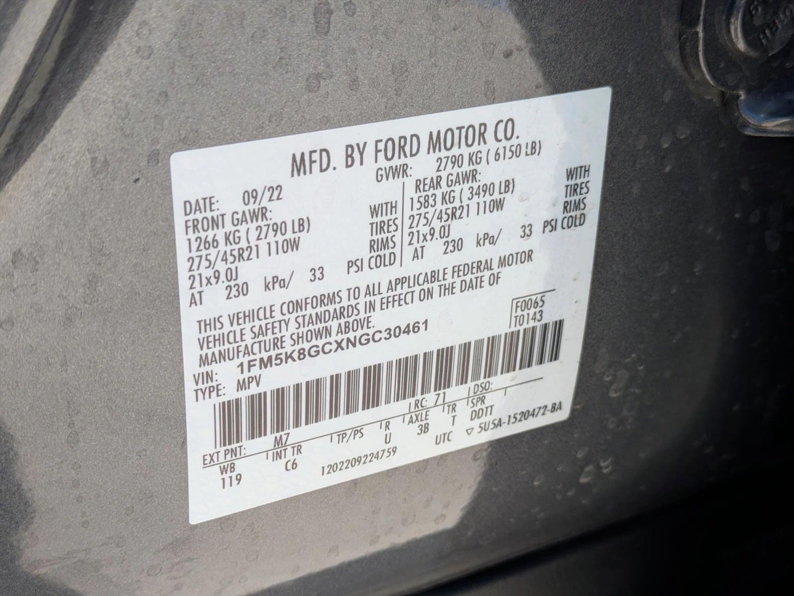 2022 Ford Explorer ST 4WD