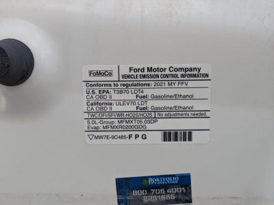 2021 Ford F-150 LARIAT 2WD SuperCrew 5.5' Box