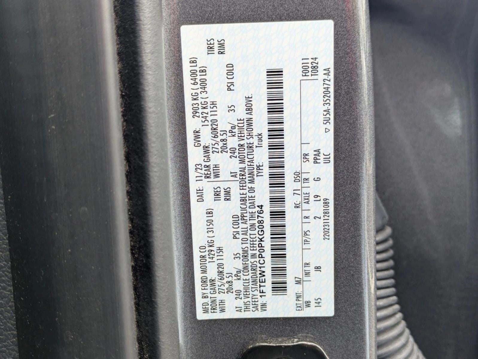 2023 Ford F-150 XL 2WD SuperCrew 5.5' Box