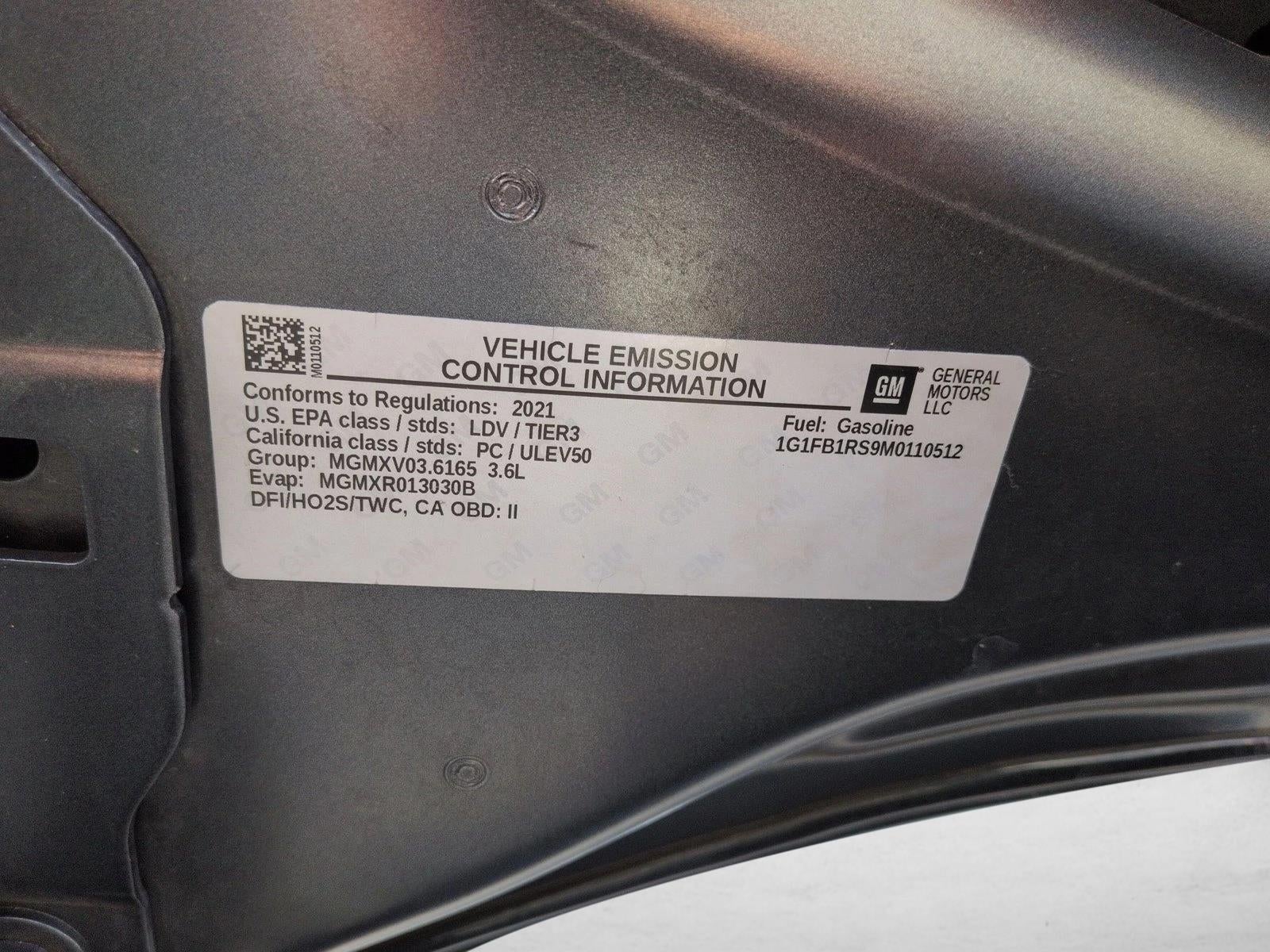 2021 Chevrolet Camaro 2dr Coupe 1LT