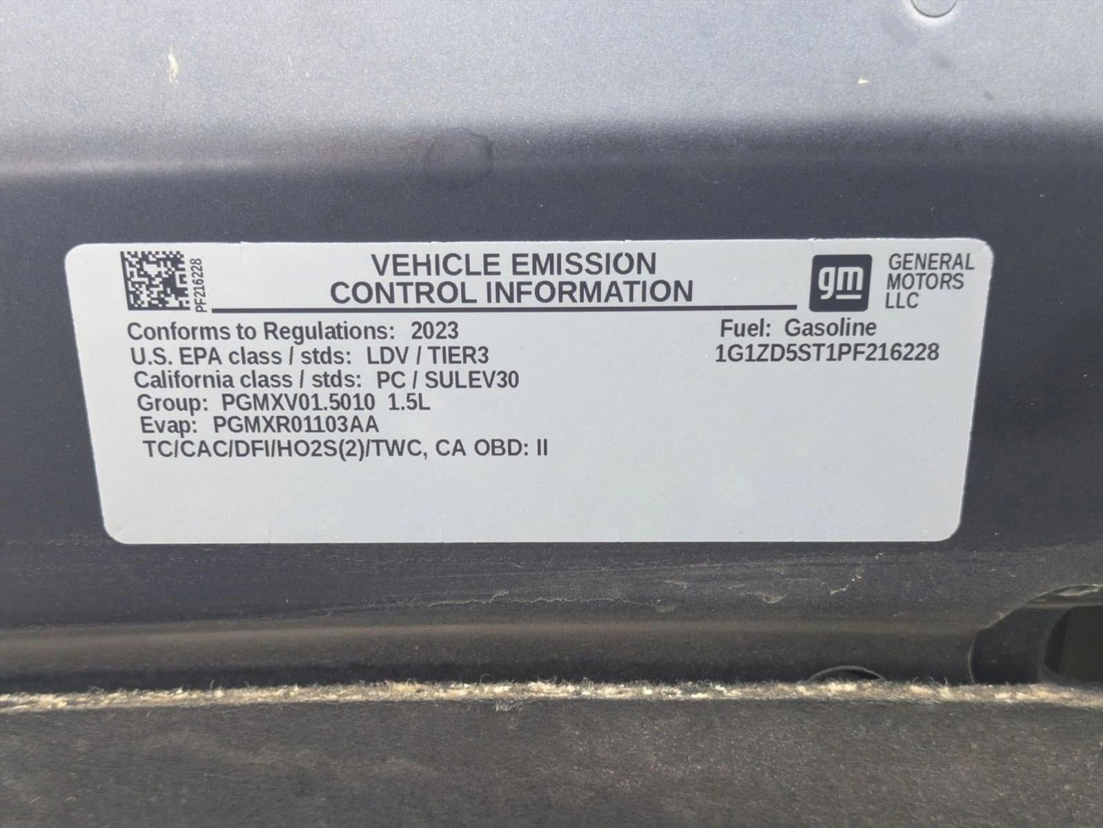2023 Chevrolet Malibu 4dr Sdn 1LT