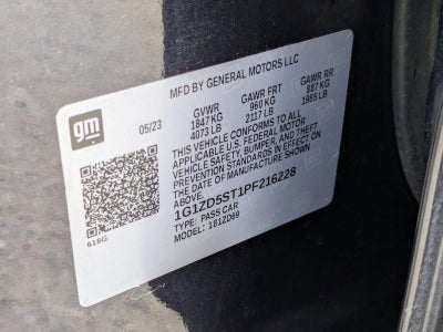 2023 Chevrolet Malibu 4dr Sdn 1LT