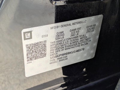 2019 Cadillac CT6 4dr Sdn 3.0L Turbo Sport AWD