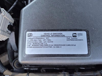 2021 Chevrolet Silverado 1500 Crew Cab Short Box 2-Wheel Drive Custom