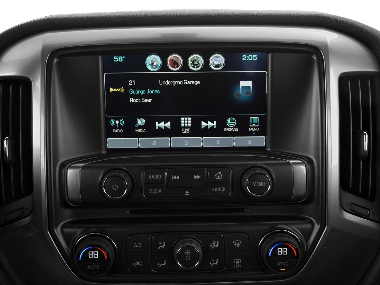 2016 Chevrolet Silverado 1500 Double Cab Standard Box 4-Wheel Drive LT Z71