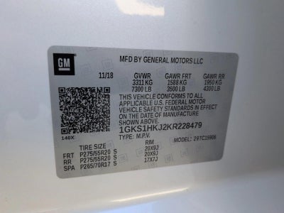 2019 GMC Yukon XL 2WD 4dr Denali