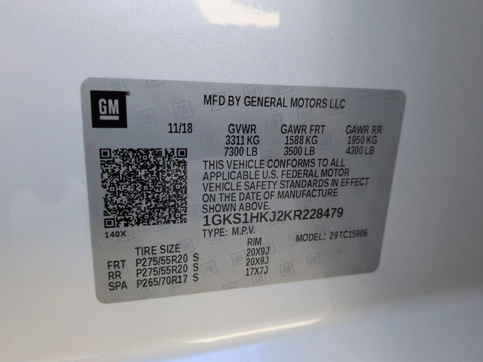 2019 GMC Yukon XL 2WD 4dr Denali