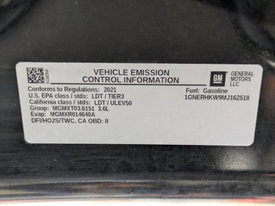 2021 Chevrolet Traverse FWD 3LT