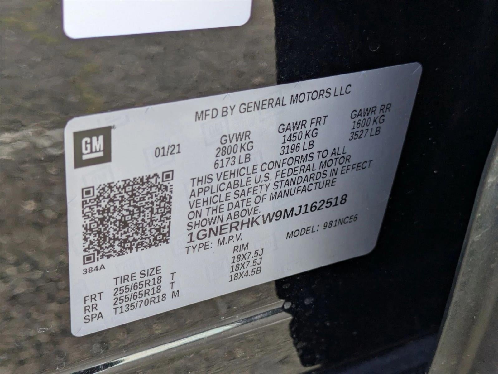 2021 Chevrolet Traverse FWD 3LT