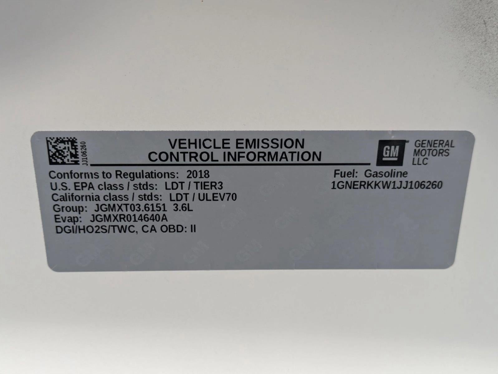 2018 Chevrolet Traverse FWD 1LZ