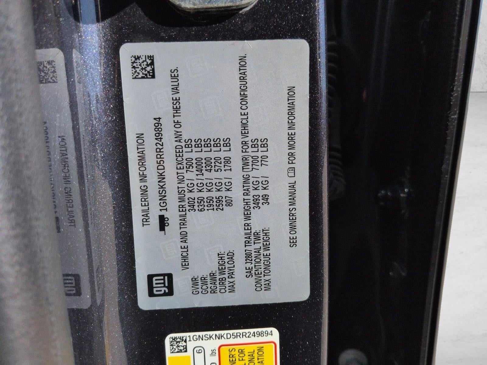 2024 Chevrolet Tahoe 4WD LT