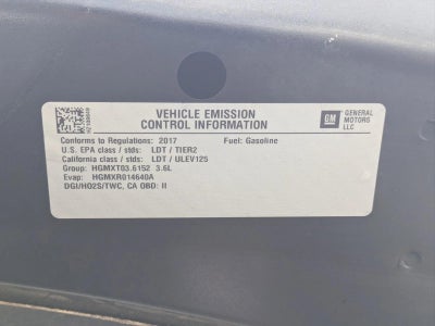2017 Cadillac XT5 FWD 4dr Luxury