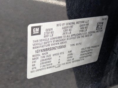 2017 Cadillac XT5 FWD 4dr Luxury