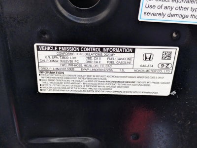 2020 Honda Accord Sedan LX 1.5T CVT