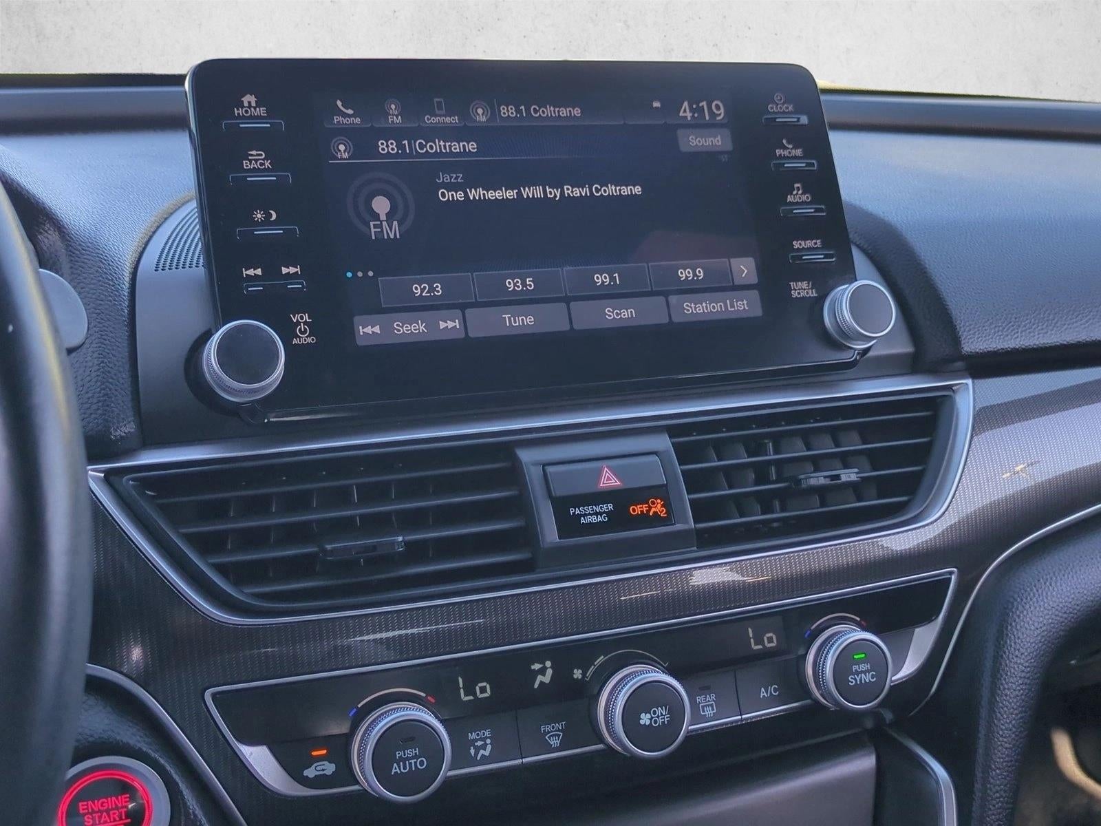 2019 Honda Accord Sedan Sport 1.5T CVT