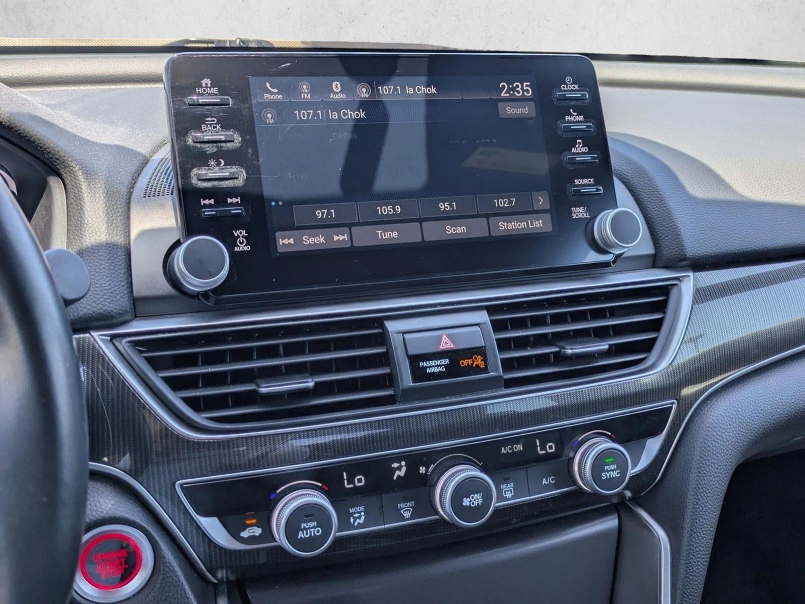 2019 Honda Accord Sedan Sport 1.5T CVT