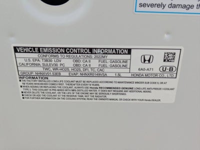 2022 Honda Accord Sedan Sport SE 1.5T CVT