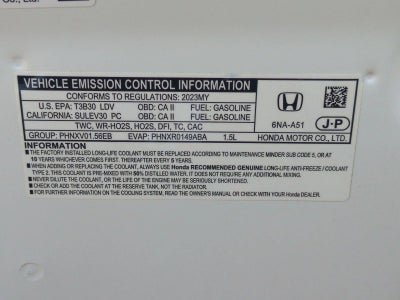 2023 Honda Accord Sedan EX CVT