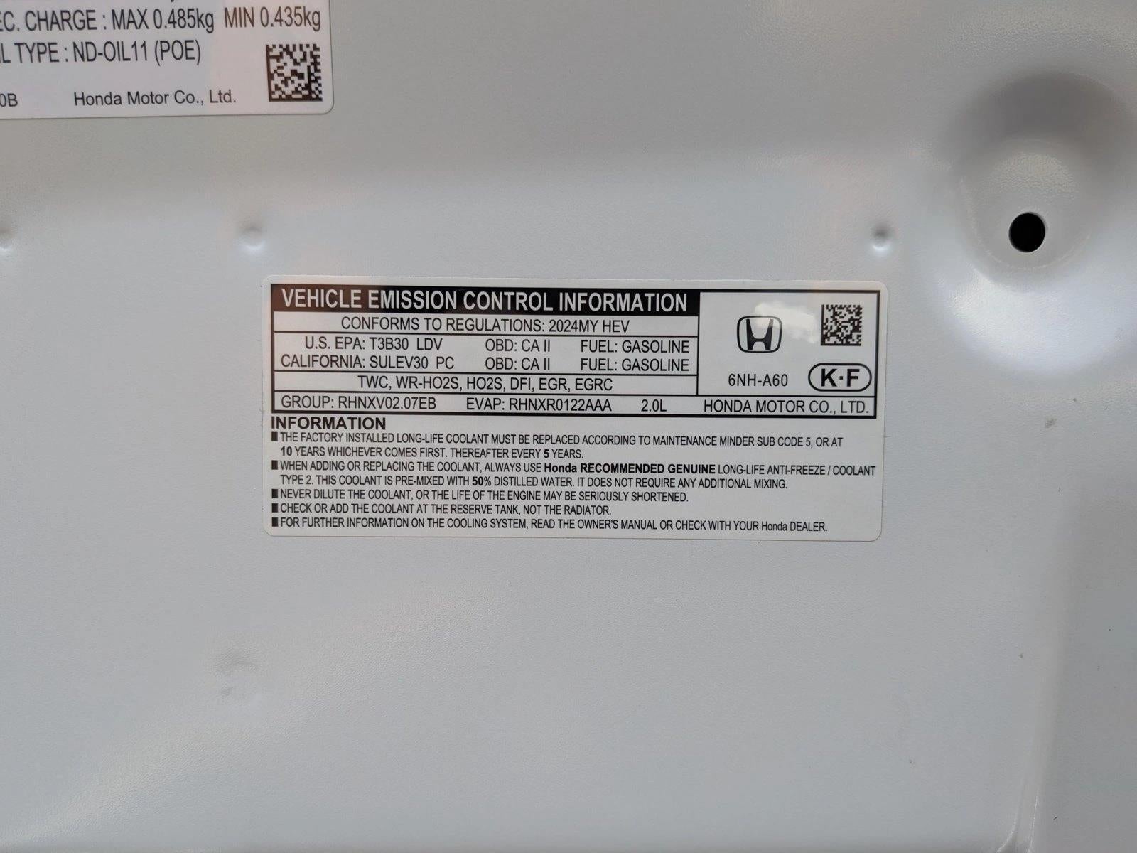 2024 Honda Accord Hybrid Sport Sedan