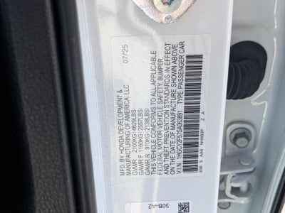 2025 Honda Accord Hybrid Sport Sedan