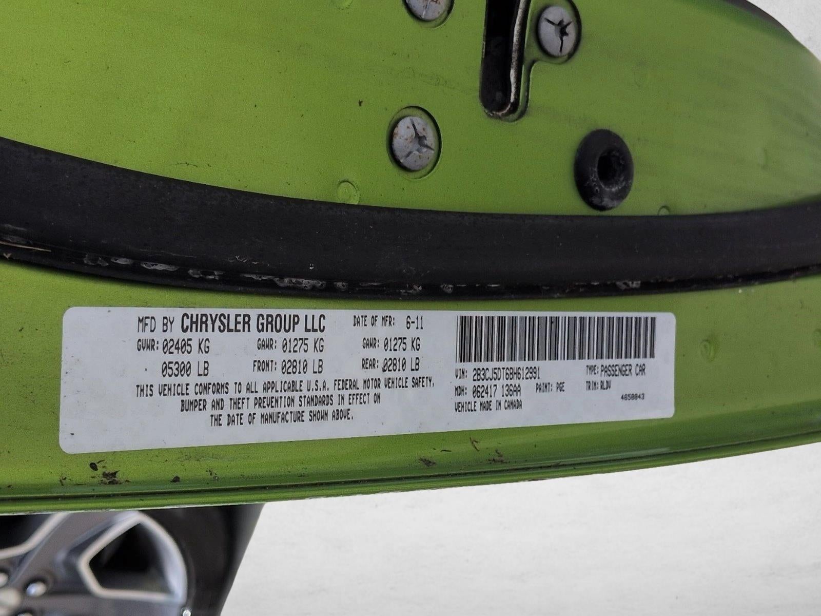 2011 Dodge Challenger 2dr Cpe R/T Classic