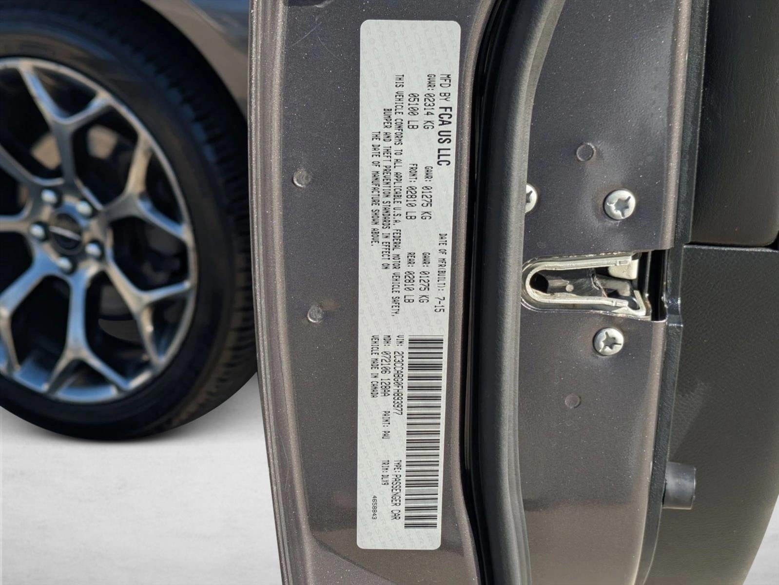 2015 Chrysler 300 4dr Sdn 300S RWD