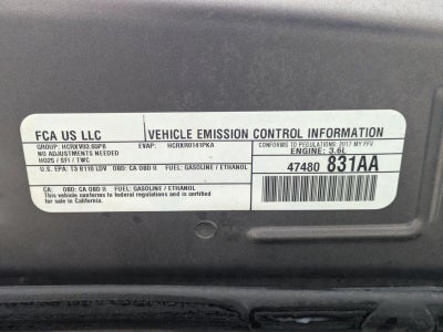 2017 Dodge Charger SXT RWD