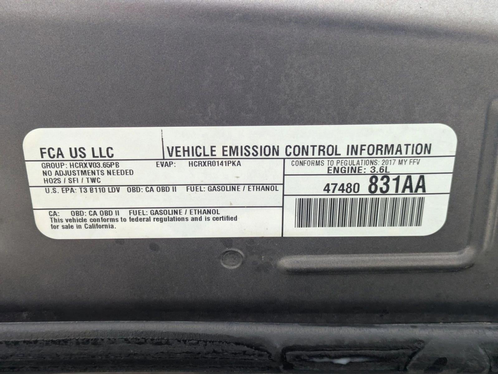 2017 Dodge Charger SXT RWD