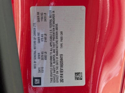 2010 Chevrolet Camaro Coupe LS