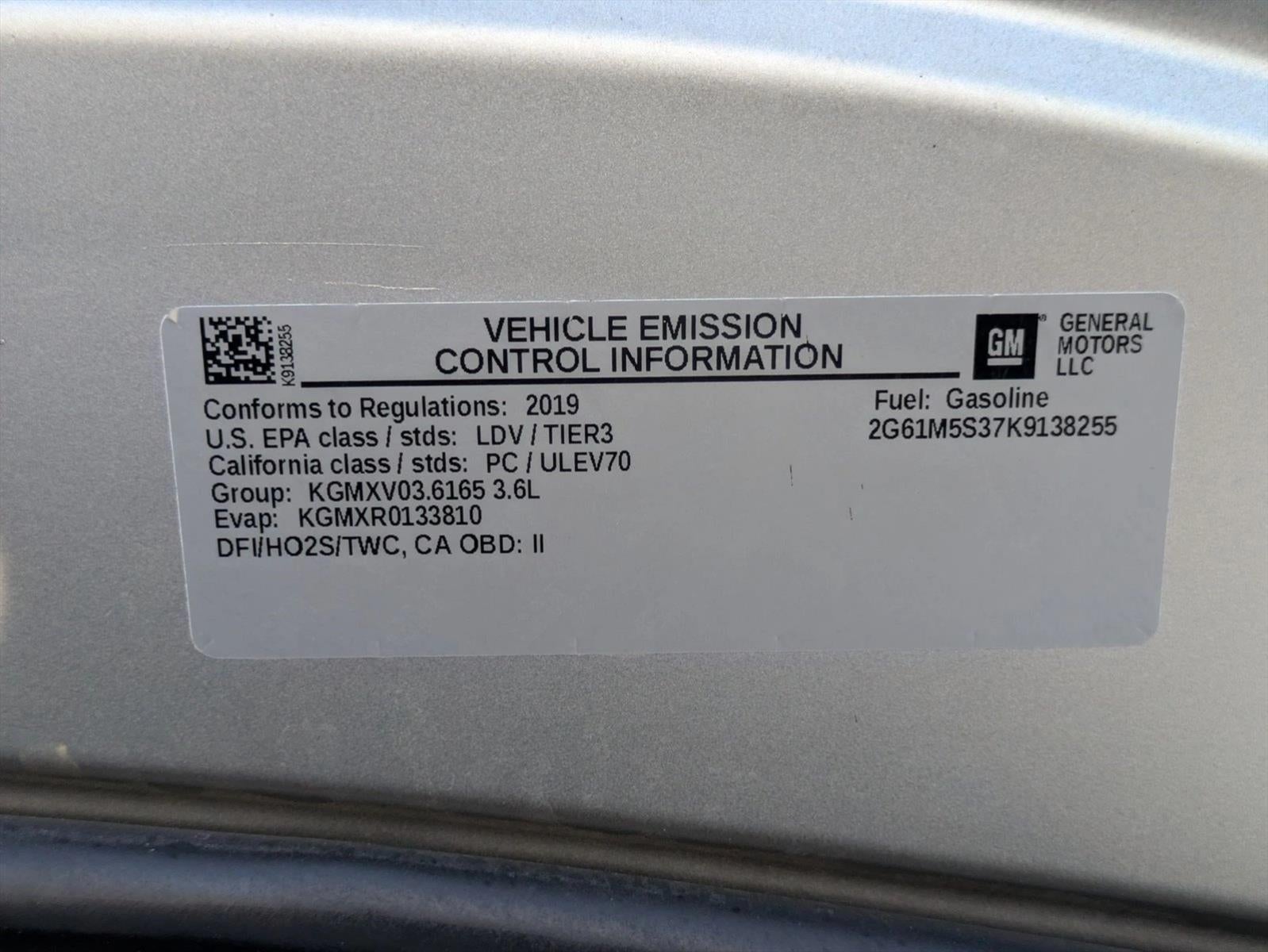 2019 Cadillac XTS 3.6L V6 FWD Luxury