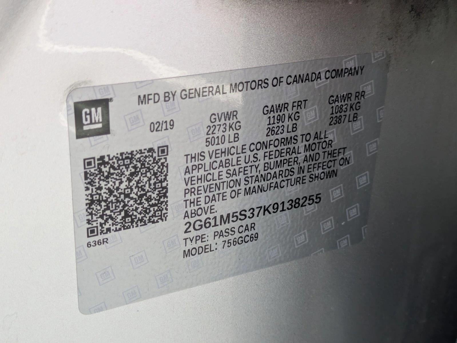 2019 Cadillac XTS 3.6L V6 FWD Luxury
