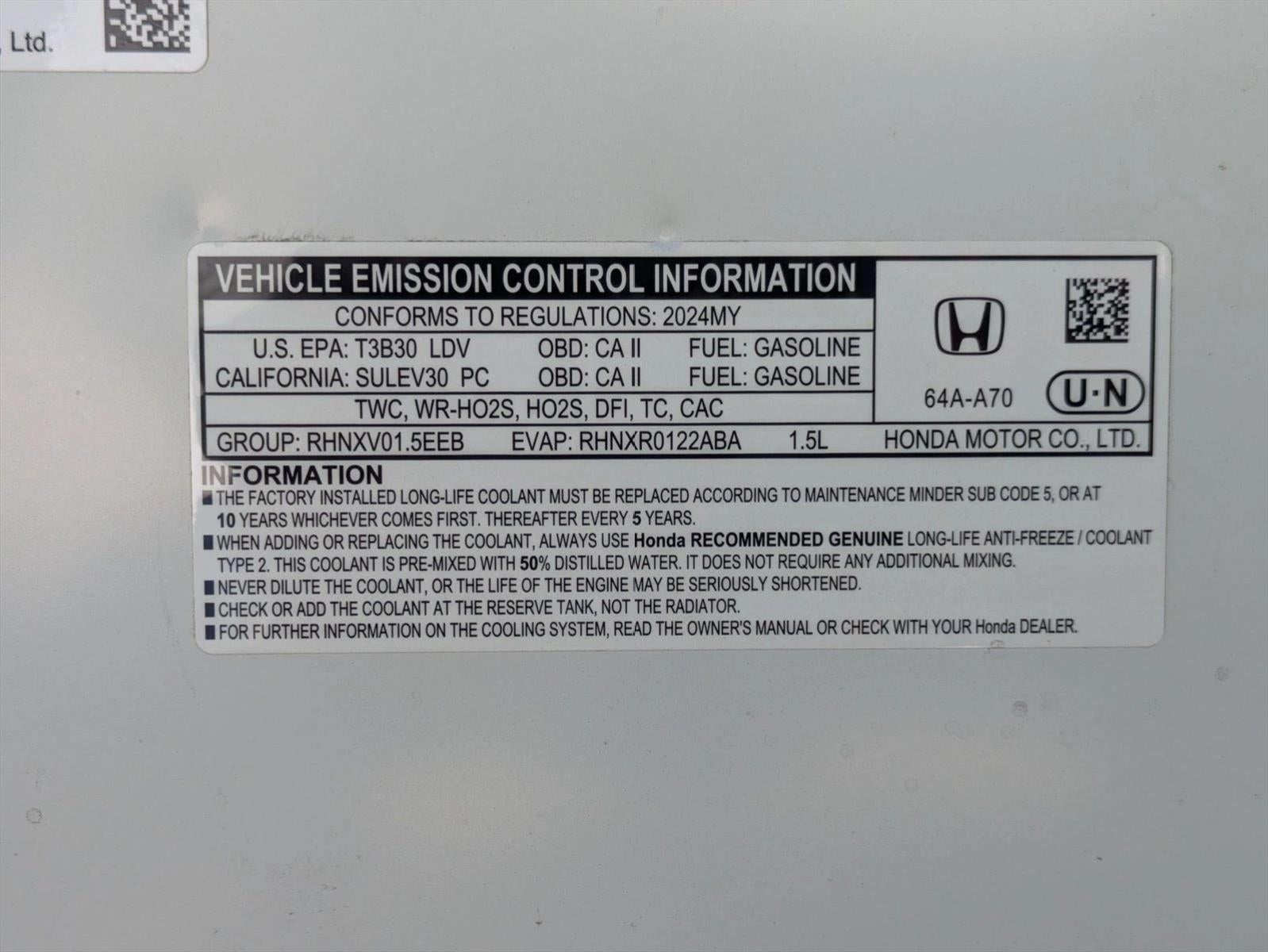 2024 Honda Civic Sedan Touring CVT