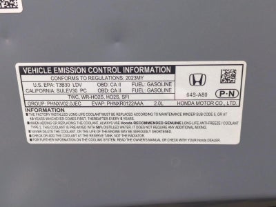 2023 Honda Civic Sedan Sport CVT