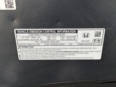 2023 Honda Civic Sedan Sport CVT