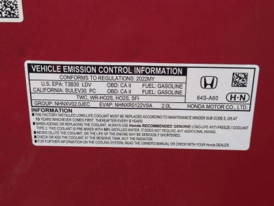 2022 Honda Civic Sedan Sport CVT