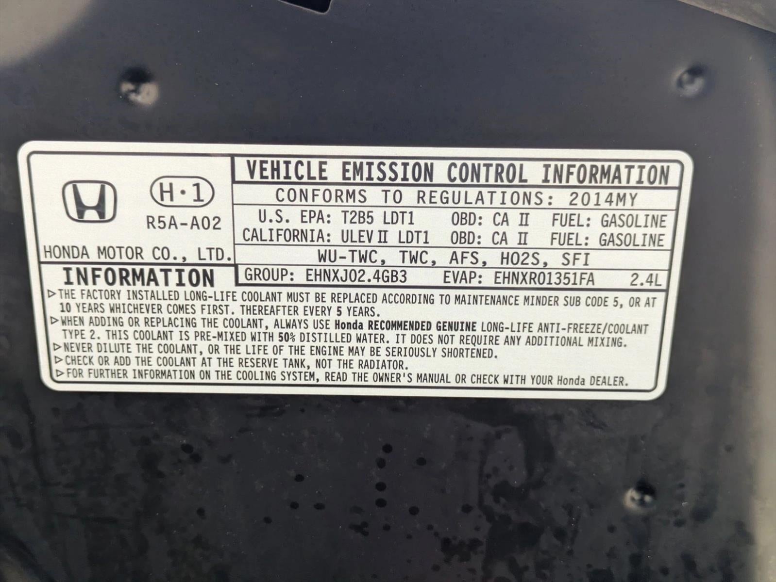 2014 Honda CR-V EX-L 2WD