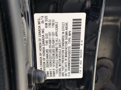 2014 Honda CR-V EX-L 2WD