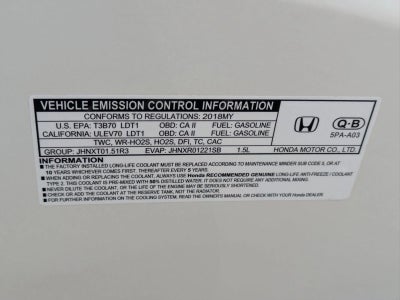 2018 Honda CR-V Touring 2WD