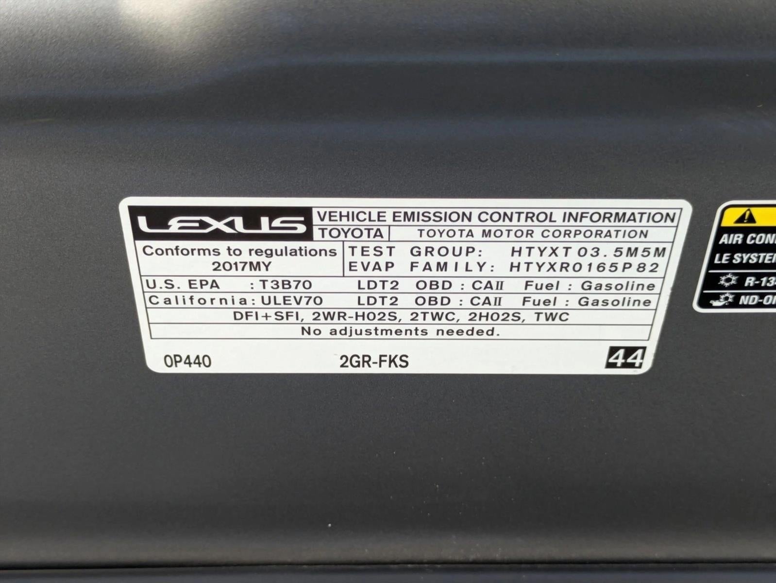 2017 Lexus RX 350 FWD