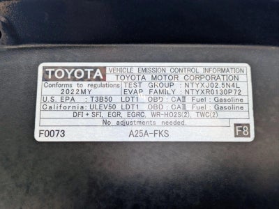 2022 Toyota RAV4 LE AWD (Natl)